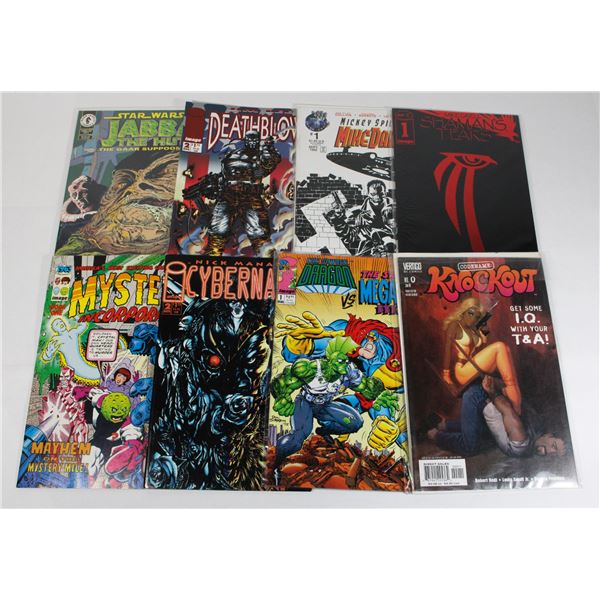 10 ASSORTED COMICS, STAR WARS