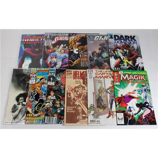 10 ASSORTED COMICS, G.I.JOE