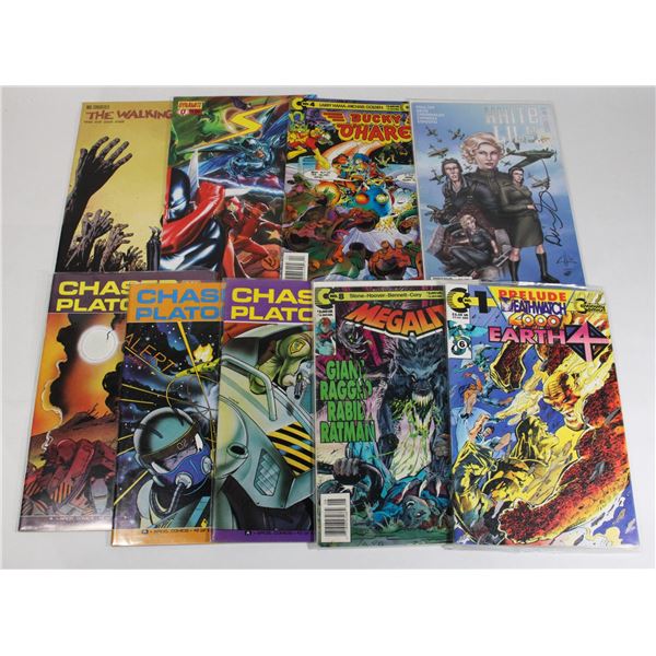 10 ASSORTED COMICS, WHITE LILY