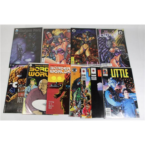 10 ASSORTED COMICS, LILITH