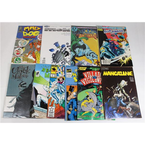 10 ASSORTED COMICS, MEK