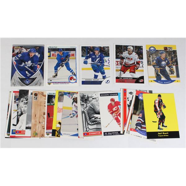 PACK OF 20+ ASSORTED HOCKEY CARDS
