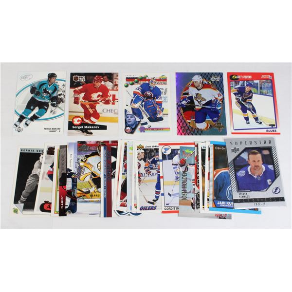 PACK OF 20+ ASSORTED HOCKEY CARDS