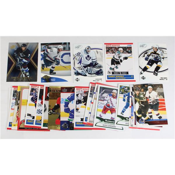 PACK OF 20+ ASSORTED HOCKEY CARDS