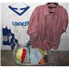 Image 1 : LOT OF MEN'S XL SHIRTS VARIETY INCL. HOCKEY JERSEY