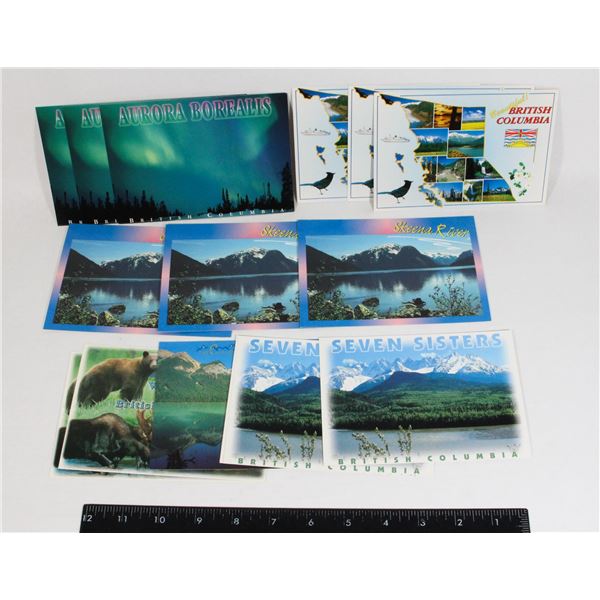 GROUPING OF 15 NEW OLD STOCK POST CARDS