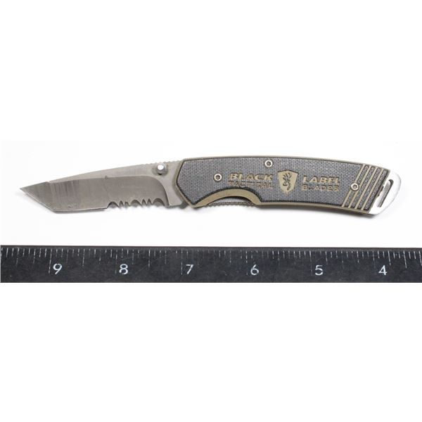 BLACK LABEL TACTICAL BLADE