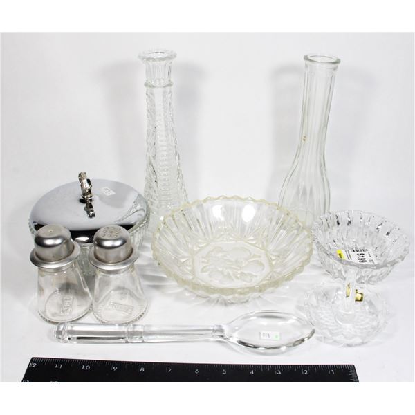 LOT OF GLASSWARE AND MORE