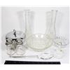 Image 1 : LOT OF GLASSWARE AND MORE