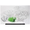 Image 1 : GLASS VASE, PITCHER, CRYSTAL CANDY DISH + MORE