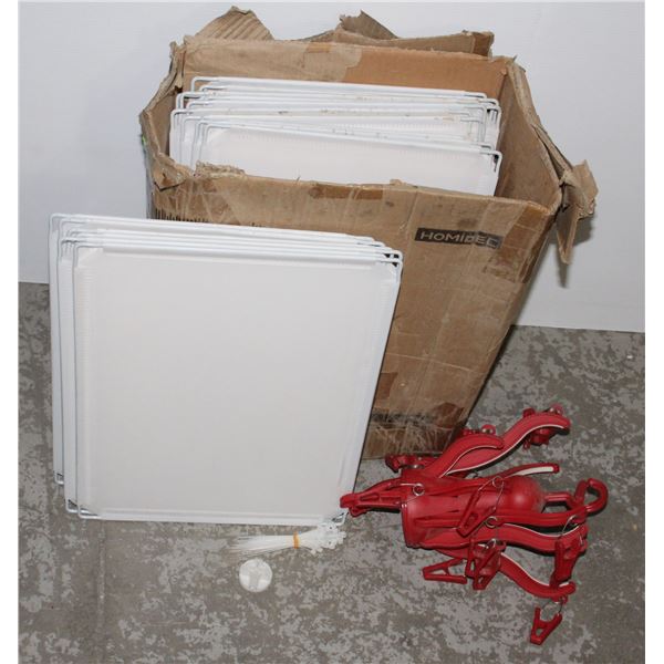 SHELVING/SHOE RACK SET