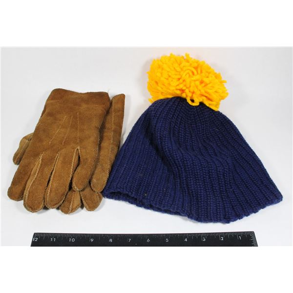 GLOVES AND TOQUE