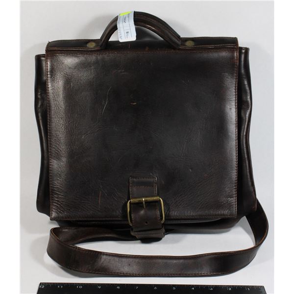 LEATHER PURSE/BACKPACK/MESSENGER BAG