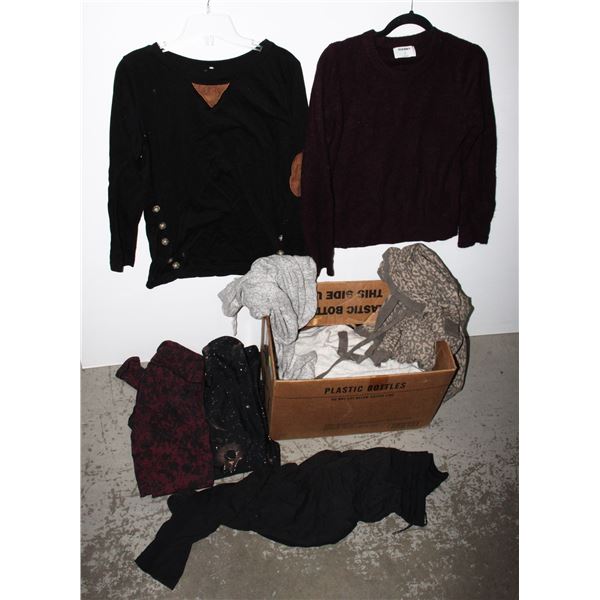 LOT OF GIRLS CLOTHING, SIZE SMALL TO MEDIUM