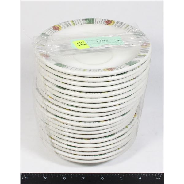 STACK OF RESTAURANT DISHES