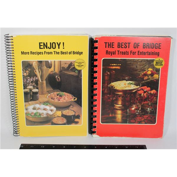 PAIR OF VINTAGE COOKBOOKS & RECIPES