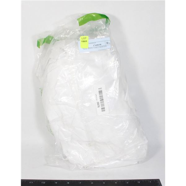 NEW WHITE TABLE SKIRTING