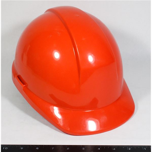 ORANGE HARD HAT WITH ADJUSTER