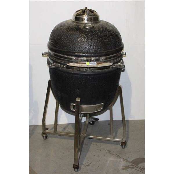 VISION BARBEQUE ON WHEELED STAND ***HEAVY, BRING HELP TO LOAD***
