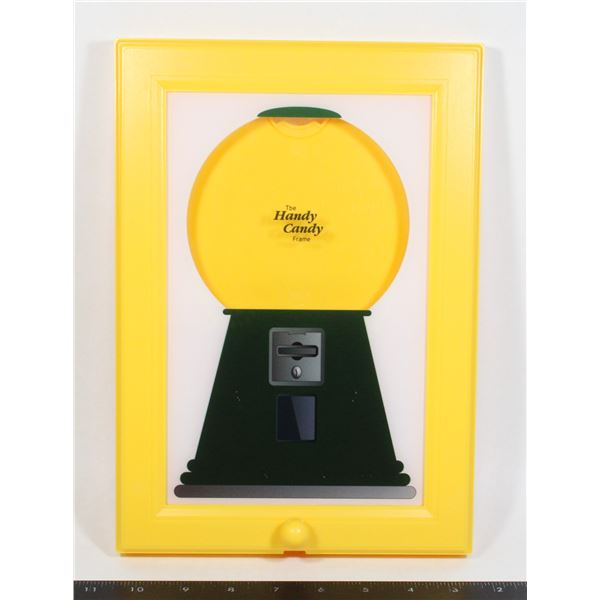 NEW FUNCTIONAL ARTWORK GUM BALL MACHINE PICTURE