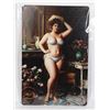 Image 1 : NEW BLUE BIKINI PIN UP GIRL METAL SIGN