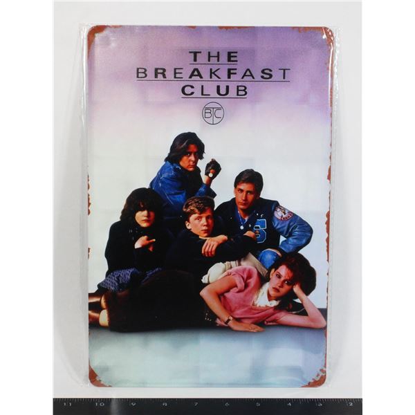 NEW THE BREAKFAST CLUB THEME REPLICA METAL SIGN