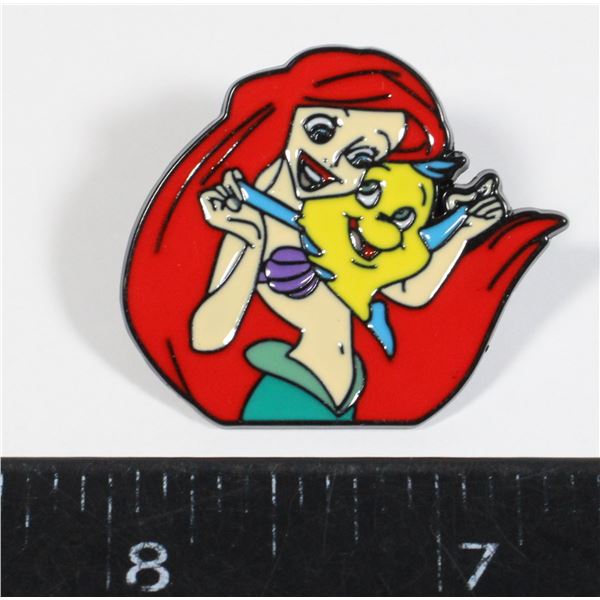 NEW LITTLE MERMAID CARTOON VERSION THEME LAPEL