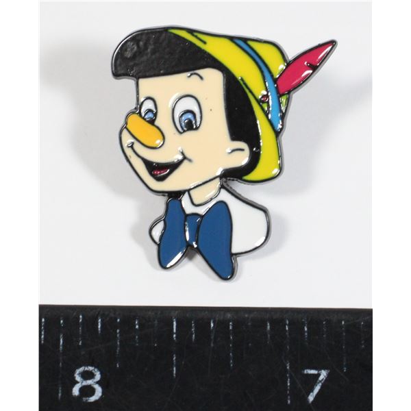 NEW PINOCCHIO THEME LAPEL PIN