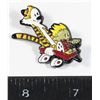 Image 1 : NEW CALVIN AND HOBBES RACE DOWN A HILL THEME LAPEL