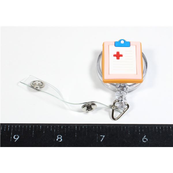 NEW MEDICAL THEME RETRACTABLE ID/BADGE HOLDER