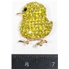 Image 1 : NEW CHICKADEE RHINESTONE BROOCH/PENDANT