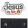 Image 1 : NEW JESUS IS LIT LAPEL PIN