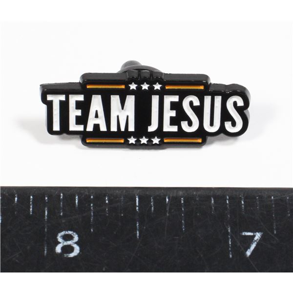 NEW TEAM JESUS WITH STARS LAPEL PIN