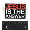 Image 1 : NEW JESUS IS THE ANSWER LAPEL PIN