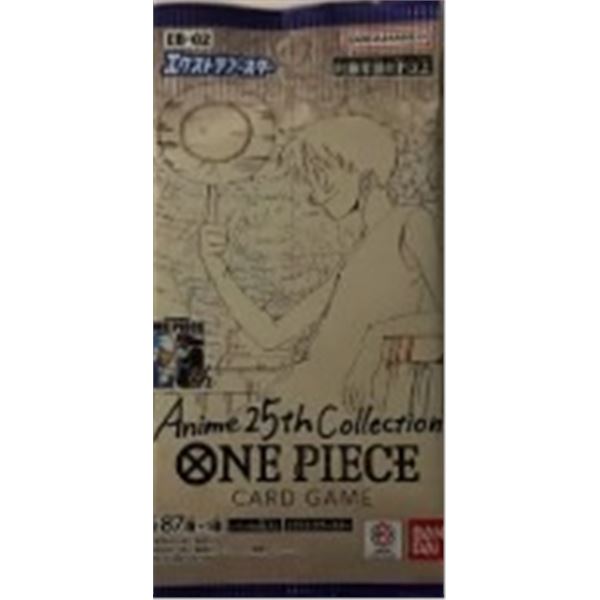 One Piece EB02 25th Anime Collection Sealed Pack