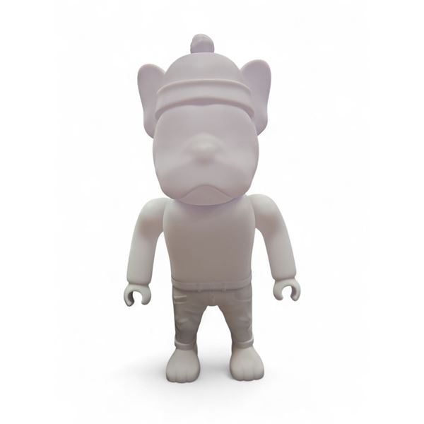 Jack and Jones PVC Bulldog Statue (20" tall x 7" x 9")