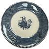 Image 4 : 15 Dessert Bowls & Plates Plus 4 Coffee Cups and a Sauce Bowl with Currier & Ives Designs