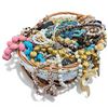 Image 3 : Wicker Basket Full of Beaded Fashion & Costume Jewelry