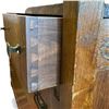 Image 4 : Vintage Four-Drawer Oak Dresses with Brass Pulls * Nicley Refinished (21" x 45" x 34" tall)