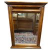 Image 1 : Oak Framed Dresser Mirror (Frame is 28" X 38" X 3" Thick)