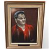 Image 1 : Signed Original David Preston Oil on Canvas Painting "Cape Breton Old Timer" * Frame dimensions: 14"