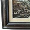 Image 3 : Signed Original David Preston Oil on Canvas Painting "Ruffed Grouse" * Frame dimensions: 25" x 21"