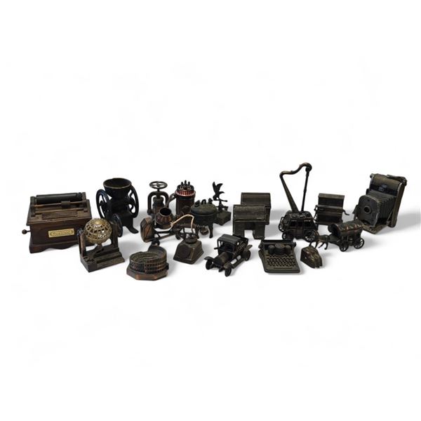 Collection of Metal Pencil Sharpeners - Assorted Designs