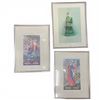 Image 2 : 7 Persian Prints in Frames (Frame Dimensions: 12" X 16") One Frame Has Cracked Glass