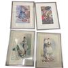 Image 3 : 7 Persian Prints in Frames (Frame Dimensions: 12" X 16") One Frame Has Cracked Glass