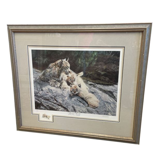 Cheryl Gervais Battistelli Ltd. Edition Print "Afternoon Warmth" #559/1000 (Triple Matted in a 28" X