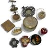Image 3 : Group of Vintage Leather Compacts, Glove Stretcher, Trinket Boxes and More