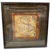 Image 1 : Framed Reproduction of an Antique Map (Frame Dimensions: 18" X 18")