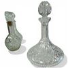 Image 3 : 4 Glass and Crystal Liquor Decanters