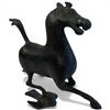 Image 2 : Cast Metal Flying Horse of Gansu Replica (2" X 7" X 7" Tall)